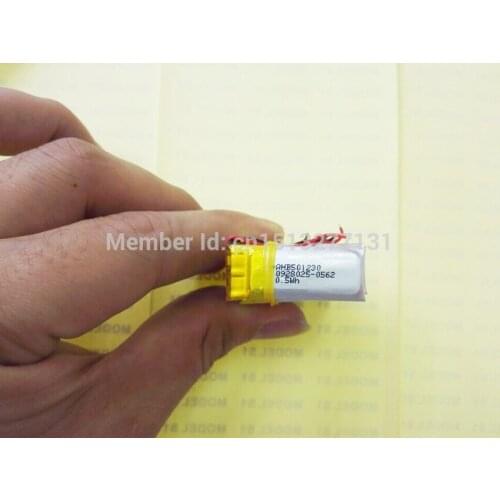 )051230 501230 150mah BT150 Bluetooth Headset 3.7V lithium polymer battery