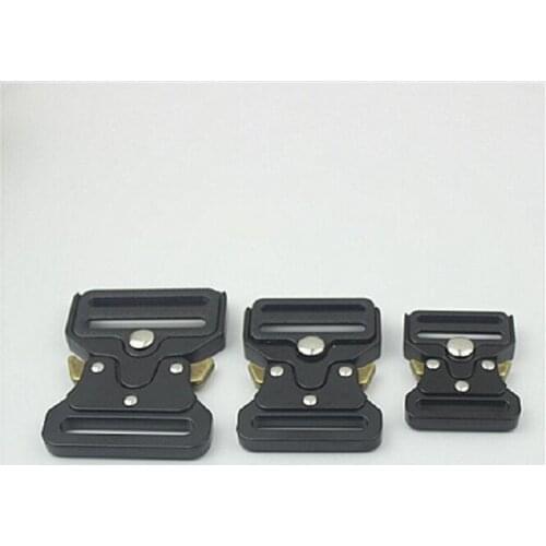 10 pieces / lot) luggage hardware accessories zinc alloy seat belt buckle outdoor tactical belt buckle