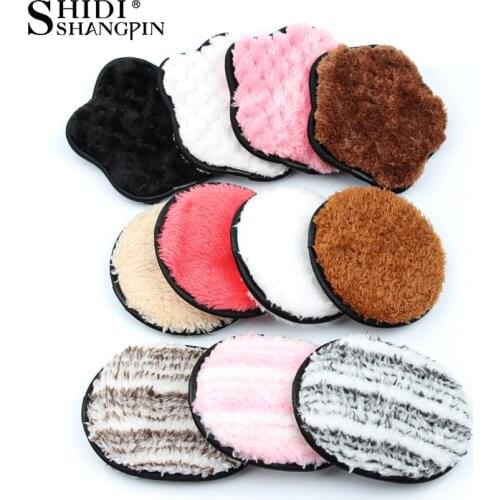 3PCS Makeup Removal Sponge Flutter Wash Cleaning Cotton Flapping Reusable Wet Sponge Face Puff Soft Natural Cleaner Tools NEW