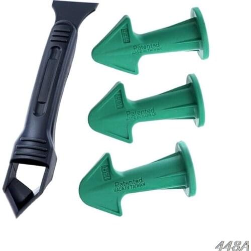 4pcs/set Glass Scraper Tool Floor Tile Cleaner Glue Residual Shovel Caulking New 2020