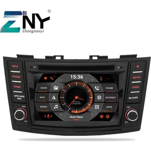 7" Android 10 Car Stereo GPS For Suzuki Swift 2011 2012 2013 2014 2015 Auto Radio FM Multimedia DVD DSP Audio Video Rear Camera
