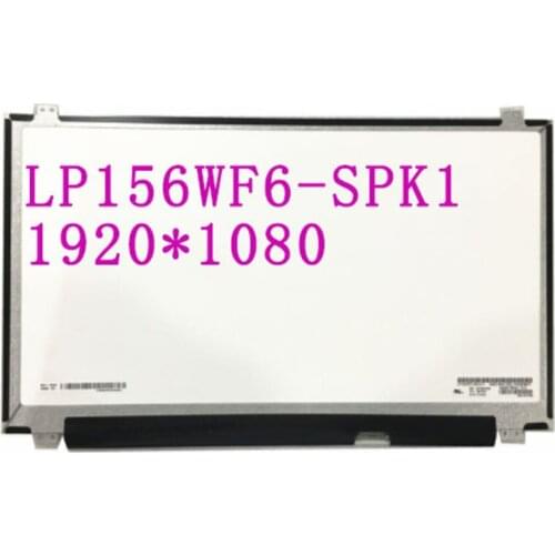 Free shipping LP156WF6-SPK1 LP156WF6 SPK1 LP156WF4 SPL1 SPL2 NV156FHM N31 N42 N47 NT156FHM N41 FHD Laptop Lcd Screen EDP 30 Pins