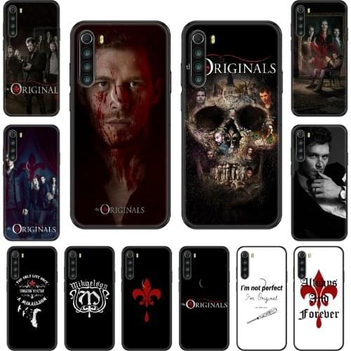 TV The Originals Phone case For Xiaomi Redmi Note S2 4 5 6 7 8 A S X Plus Pro black 3D bumper art prime fashion shell silicone