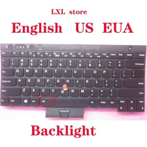 CS12BL-84US for Lenovo Thinkpad T430 T430i T430S T430Si keyboard English US EUA Backlight FRU 04X1240 04Y0639 04Y0528 04X1353