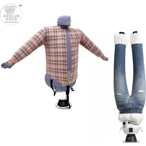 Ironing Shirts Pants Automatic Professional Dryer Electric Vertical Ironing Appliances SA04 INOX