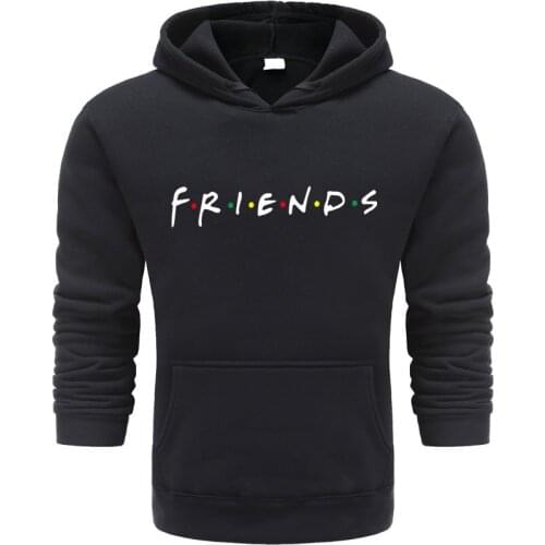 Unisex Hot NEW Friends Member Pop Fashion Warm-ing Soft Hoodies Sweatshirt Hip Hop Clothing Hoodies sweatshirt