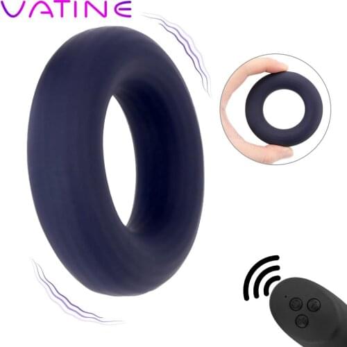 Scrotal Binding Clitoris Stimulation Delay Ejaculation Erection Remote Control 10 Speeds Cock Ring Penis Rings Vibrator