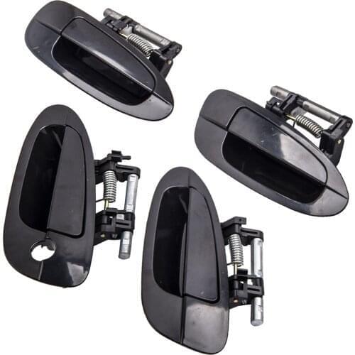 4PCS Door Handle Set Fit for Nissan Altima 2002-2006 Front & Rear Exterior Outside NI1310123