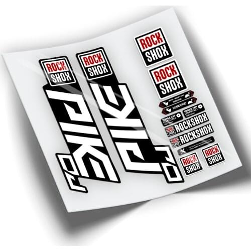 STICKERS FORK BICYCLE ROCKSHOX PIKE DJ 2021 WP386