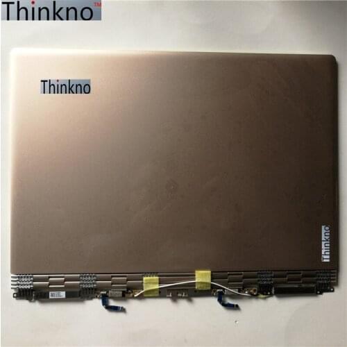 New Original For Lenovo YOGA5 YOGA910 Yoga 910 Yoga 5 pro LCD Back Cover With Hinge Gold AM122000A10 Gray AM122000130