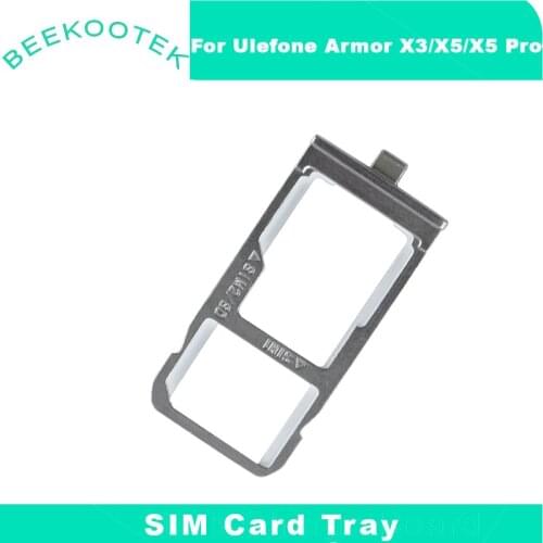 Original Ulefone Armor X3 Armor X X5 SIM Card Tray Adapter Socket Repair Parts For Ulefone Armor X5 SIM Card Slot Tray Holder