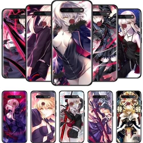 Cool Anime Girl Fare Grand Order For LG G8 V30 V35 V40 V50 V60 Q60 K40S K50S K41S K51S K61 K71 K22 ThinQ 5G Phone Case