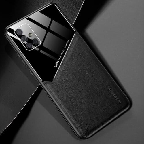 Luxury Leather Case For Samsung Galaxy S10 S20 S21 Plus Note 10 20 A31 A41 A51 A70 A71 A32 A52 Mobile Phone Cover Magnetic Shell