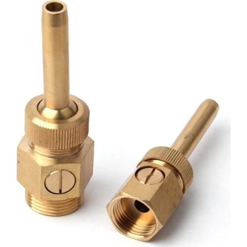 2pcs 1/2" 3/4" 1" Female/Male Thread Brass Direct Jet Nozzle With Valve Universal Park Square Waterscape Fountain Sprinkler
