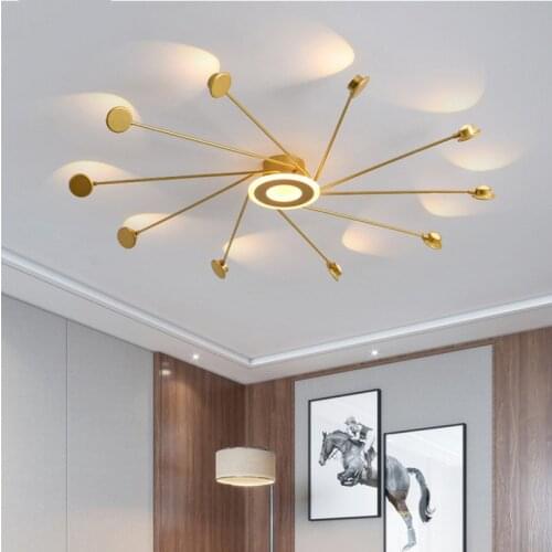 Modern Aluminum LED Ceiling Lamp Rotatable Lampshade Fashion Living Room Corridor Hotel Bedroom Dining Decoration Lighting