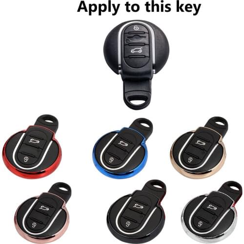 Smart TPU Soft Protective key Case Shell Cover for BMW MINI COOPER F54 F55 F56 F60