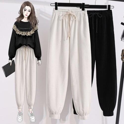 VWBQNZ Women's Corduroy Trousers