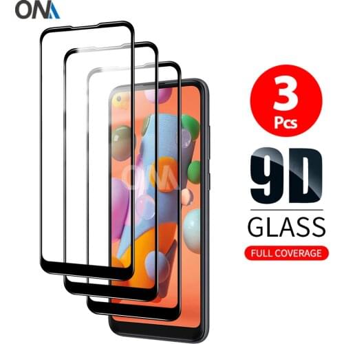 Screen Protector for Samsung Galaxy A21S A31S A51S A21 A11 Tempered Glass Full coverage Protection Glass Film for Samsung A01