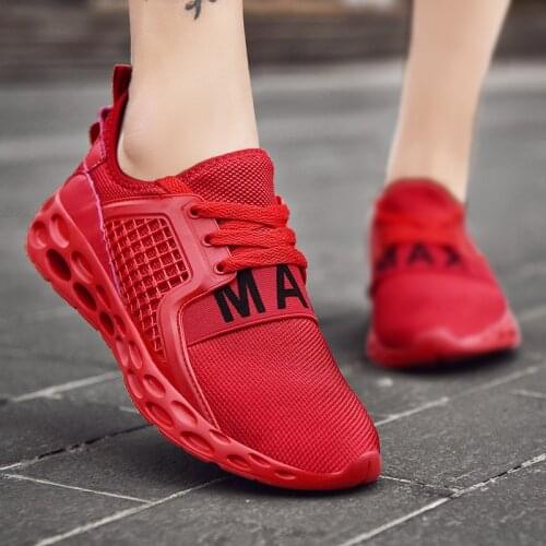 Shoes Woman Breathable Women Casual Shoes Fashion Walking Mesh Lace Up Flat Shoes Sneakers Women Tenis Feminino Zapatos De Mujer