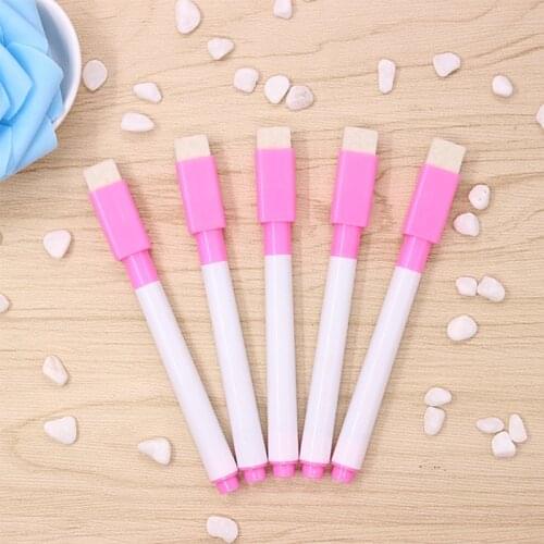 6Pcs/Set Whiteboard Erasable Marker Pen With Eraser School Supplies