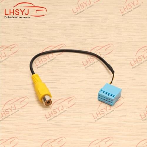 Car Reverse Rear View Parking Camera Adapter Cable for VW MIB RCD330 RCD360 Radio