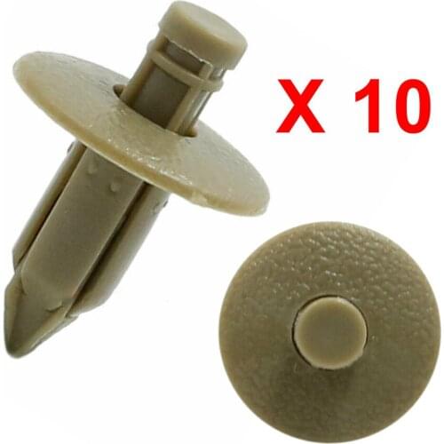 Accessories Car Wheel Arch Rivets Bumper Clip Plastic Replacement Retainer 10pcs