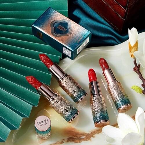 Velvet Lipstick Long Lasting Lip Gloss Matte Velvet Liquid Lipstick Waterproof Moisturizing ​Lip Makeup Cosmetic TSLM1