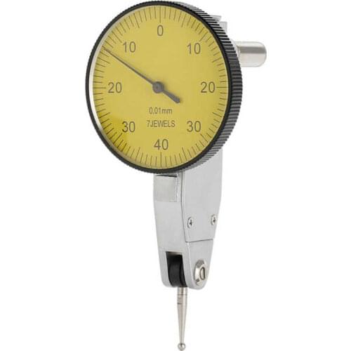 Digital Caliper Precision 0.01mm Lever Dial Test Indicator Meter Tool Kit Gage with Grey Case Micrometro