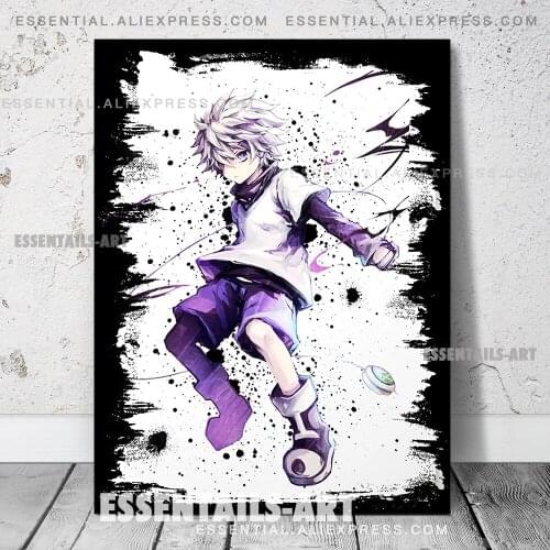 Killua Zoldyck Hunter Anime HxH Poster Canvas Wall Art Painting Decor Pictures Bedroom Study Living Room Home Decoration Prints