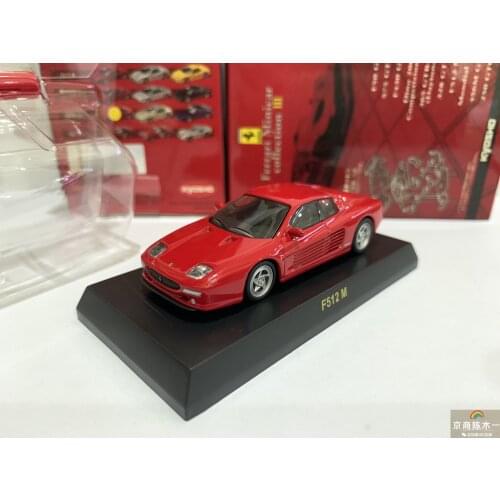 1/64 KYOSHO Ferrari F512 M LM F1 RACING Collection of die-cast alloy car decoration model toys