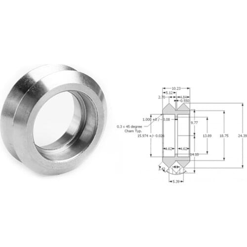 High Precision CNC Metal V Wheel Kit for V-slot Linear Rail System C-Beam JR Deals