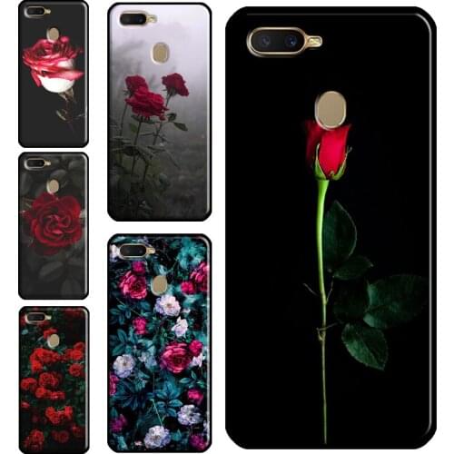 Red Rose Flower Phone Case For OPPO A5S A3S A1K A15 A52 A72 A83 F5 F7 A5 A9 A31 A53 2020 Reno 2 Z 4 Pro