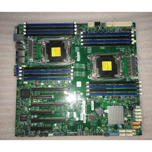 Ultramicro x10dri C612 dual 2011v3, Graphics workstation, x99 motherboard, DDR4 v3v4, Support m.2