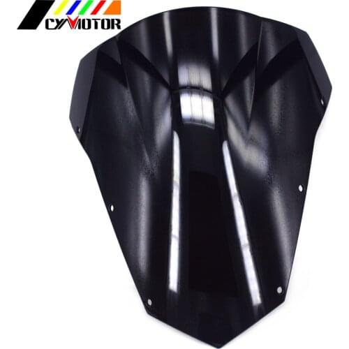 Motorcycle Black Windshield Fairing Windscreen For YAMAHA FZ6 FZ 6 Fazer 2003 2004 2005 2006 2007 2008 03 04 05 06 07 08