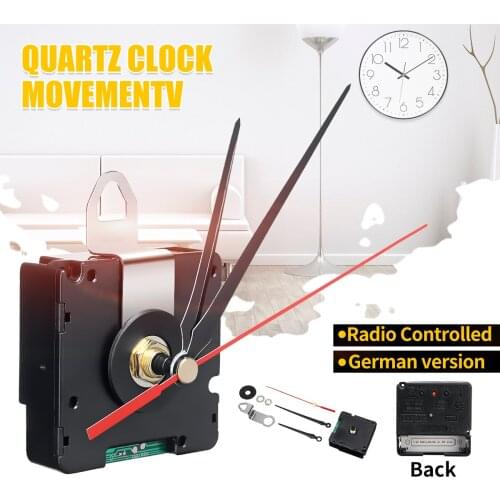 56 x 56 x 19 mm German Version DCF Just for European Region Quartz Clock Movement Radio Controlled For Europe HR9624