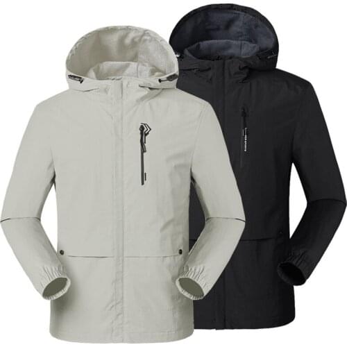 New Style Raincoat Jacket Men 2020 Thin Type for Spring and Autumn Windproof Breathable Mountaineering Jacket MENS Outerwear