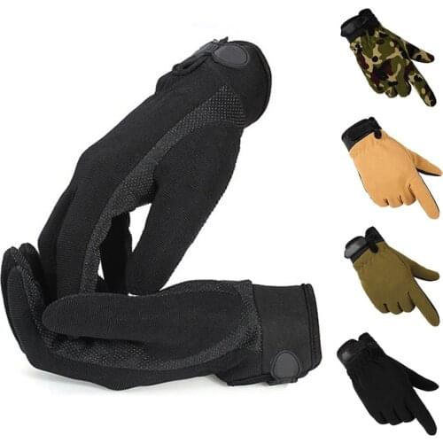 New Sport Tactical Gloves Fingerless Army Lightweight Summer Breathable Riding Female Gloves Full Fingers Non-Slip