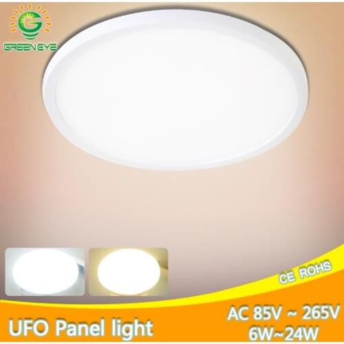 Ceiling Light 24W 18W 13W 9W 6W LED Panel Lamp Down Light Surface Mounted AC 85-265V Modern Lamp For Home led ceiling Lighting