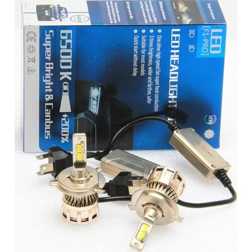 High power canbus error free 100W H7 auto white 6500k LED h4 HEADLIGHT KIT 9005 9906 h3 h1 led fog led