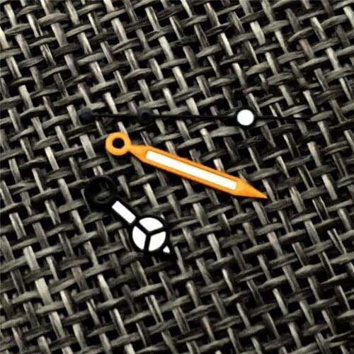 Replacement Green Luminous Watch Pointer Modified Watch Hands for SKX007 NH35A NH36A Watch Movement Parts