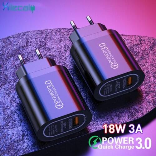 3 USB Charger for iPhone Quick Charge 3.0 Fast Charger for Xiaomi QC 3.0 Portable Phone Charger Charging Adapter