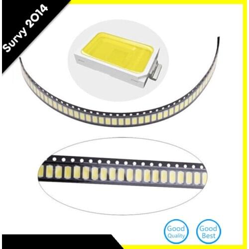 100pcs 5630/57300.5W 50-55lm 6500K White Light SMD 5730 5630 LED diodes (3.2~3.4V)