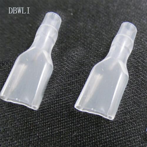 100pcs Cover Case for 6.3mm 4.8mm 2.8mm Crimp Terminal Spade Connector