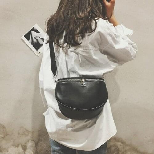 101818 new hot female fashion messenger bag black shoulder bag