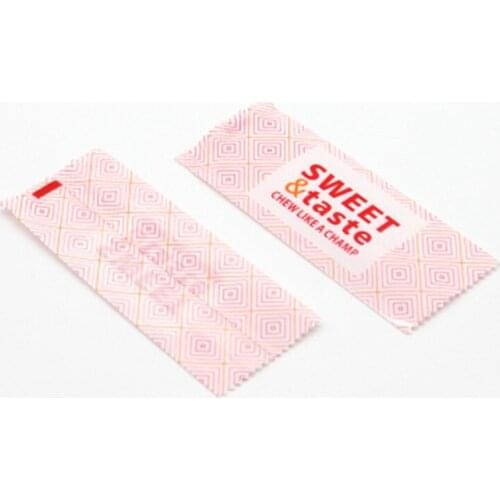 200Pcs/lot Candy Packaging Wrapper Pink Square Pattern Translucent Homemade Nougat Bag Party Wedding Decoration Sugar Paper