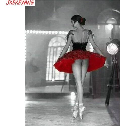 5D DIY square/round Diamond painting Ballet beauty Cross Stitch Diamond Embroidery Pattern Rhinestone J1846
