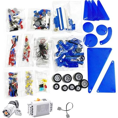 9686 Technical parts multi Technology MOC Parts Educational school students Learning Building Blocks power function Set for kids