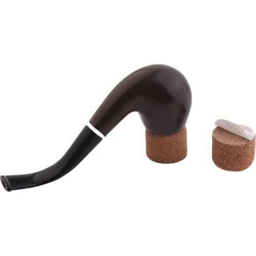 5pcs Smoking Tobacco Pipe Accessories Cork Pipe Knocker with Adhesive Strip for Ashtrays Protect Pipe