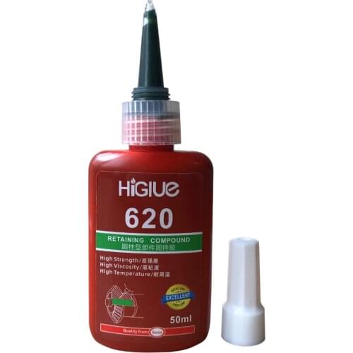 HiGlue 620 Anaerobic Bearing Glue Sealant Adhesive Retaining Compound 50ml*1pcs