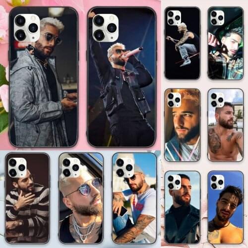 Maluma famous singer Phone Case for iPhone 11 12 mini pro XS MAX 8 7 6 6S Plus X 5S SE 2020 XR Luxury brand shell funda